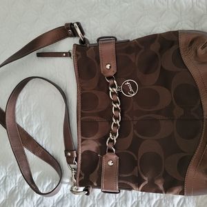 Coach brown bag